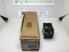 Square D HOM240 40 Amp 2 Pole 120/240V Type HOM Circuit Breaker - Yellow Face