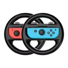 2PCS Game Steering Wheel Controller Handle Holder Grip Joycon Controller Gamepa