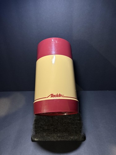 Vintage Aladdin Wide Mouth Thermos Pint 240 Cup 44 Stopper Lunchbox USA