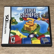Super Collapse 3 (Nintendo DS, 2007) /w Manual Complete | CIB | Tested/Works