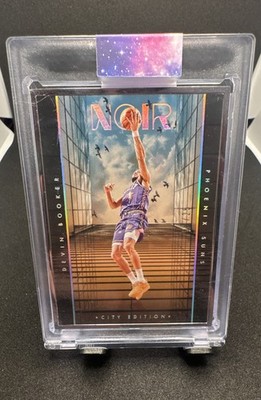 2024-25 Panini Noir Metal Frame City Edition Devin Booker #202 1/25 JERSEY MATCH
