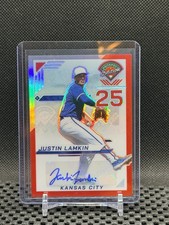 Justin Lamkin 2025 Prospect Edition Prospect Ticket Auto  Red #171/199  #37