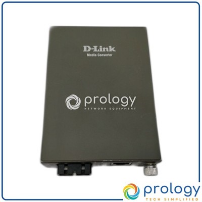 D-Link DMC-300SC 100BaseTX to 100BaseFX Media Converter with SC Fibre Connector