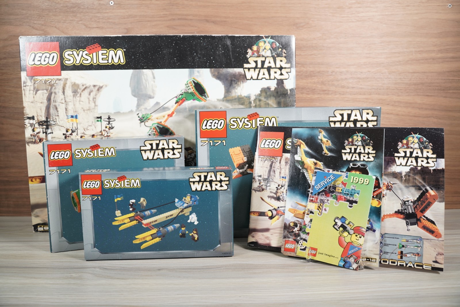 LEGO #7171 Star Wars MOS ESPA PODRACE - OPEN BOX