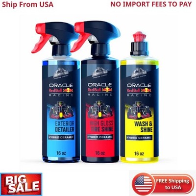 Armor All Podium Series Car Detailing Kit, Red Bull Racing, 3PC Exterior Bundle