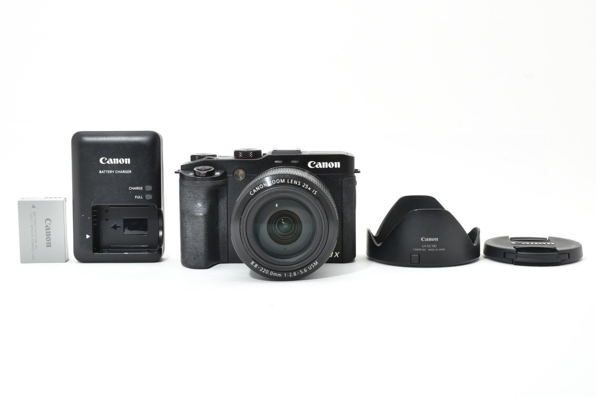 Canon PowerShot G3 X 20.2 MP Digital SLR Camera - Black for sale