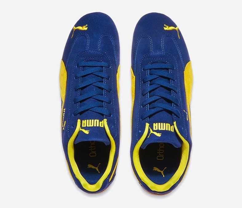 PUMA ハイカットシューズ ネイビー/イエロー PUMA SPEEDCAT OG Vintage men's shoes 398846-44 | eBay