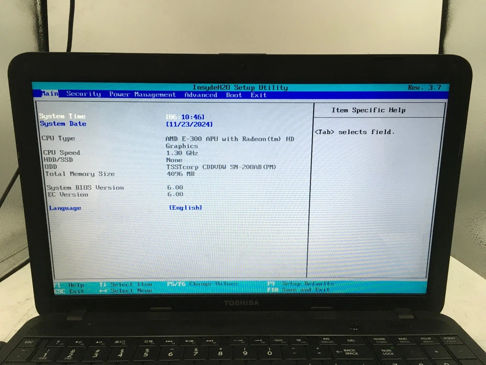 HP PROBOOK 4540S - BOOTS TO BIOS - INTEL I3 3110M - NO RAM - READ DESCRIPTION-BB - Image 2 of 4