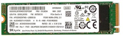 HFS256GD9TNG SK Hynix PC601 256GB M.2 NVMe HFS256GD9TNG-L5B0B Solid State Drive