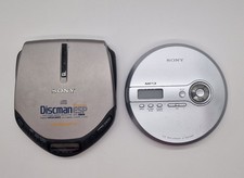 2 x Sony D-NE240  D-E301 CD Walkman Discmans - Faulty