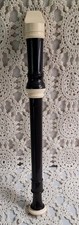 aulos recorder 203N - E japan Black Beige