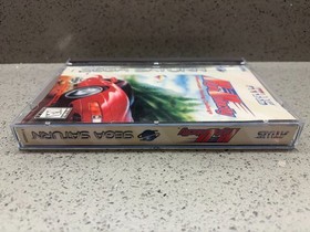 HIGH VELOCITY MOUNTAIN RACING CHALLENGE SEGA SATURN CIB W/ LONGBOX CASE & MANUAL