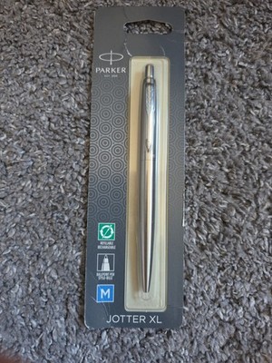 Parker Jotter XL Refillable Medium Ballpoint Pen, Blue Ink
