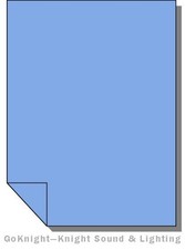 Lee Filters 197 Alice Blue Lighting Gel Sheet