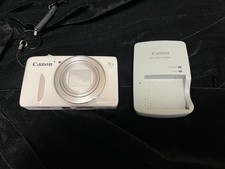 Canon PowerShot SX600 HS White Compact Digital Camera Tested Working Japan