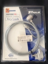 Targus Defcon KL Key Cable Lock PA450U Notebook Security 6 Feet / 1.82m/ 2 Keys.