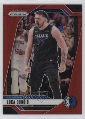 2024-25 Panini Prizm Red Prizm 41/299 Luka Doncic #89 0c3
