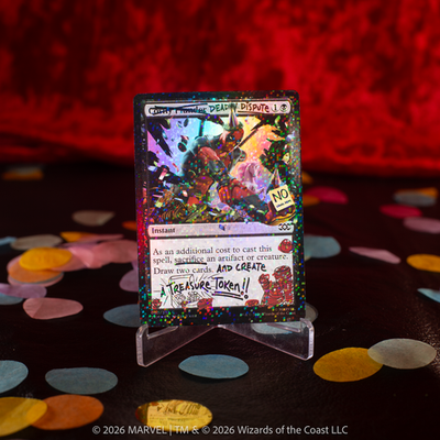🔥 Deadly Dispute C Dazzle Foil #IFIYW-6 | SLD Secret Lair x