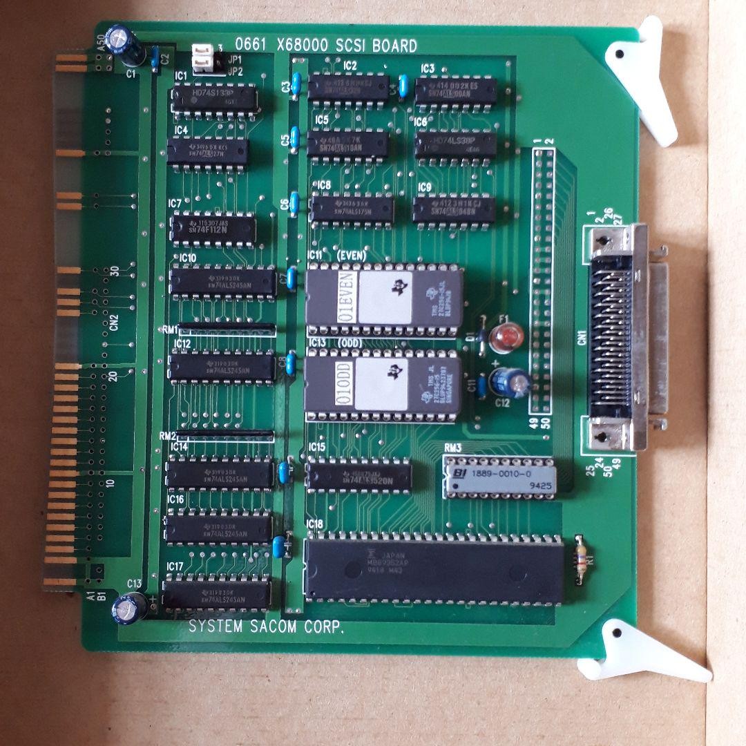 【レア！】X68000 SCSI INTERFACE BOARD SX-68SC X68000 SCSI INTERFACE BOARD SX-68SC | eBay