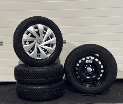 Original VW Polo 2G Michelin Stahlfelgen Winterräder 185/65/R15 88T 2Q0601027A/d - Bild 1 von 4