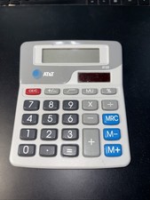 Vintage AT&T Calculator AT-220 Works Great Advertising Electronics