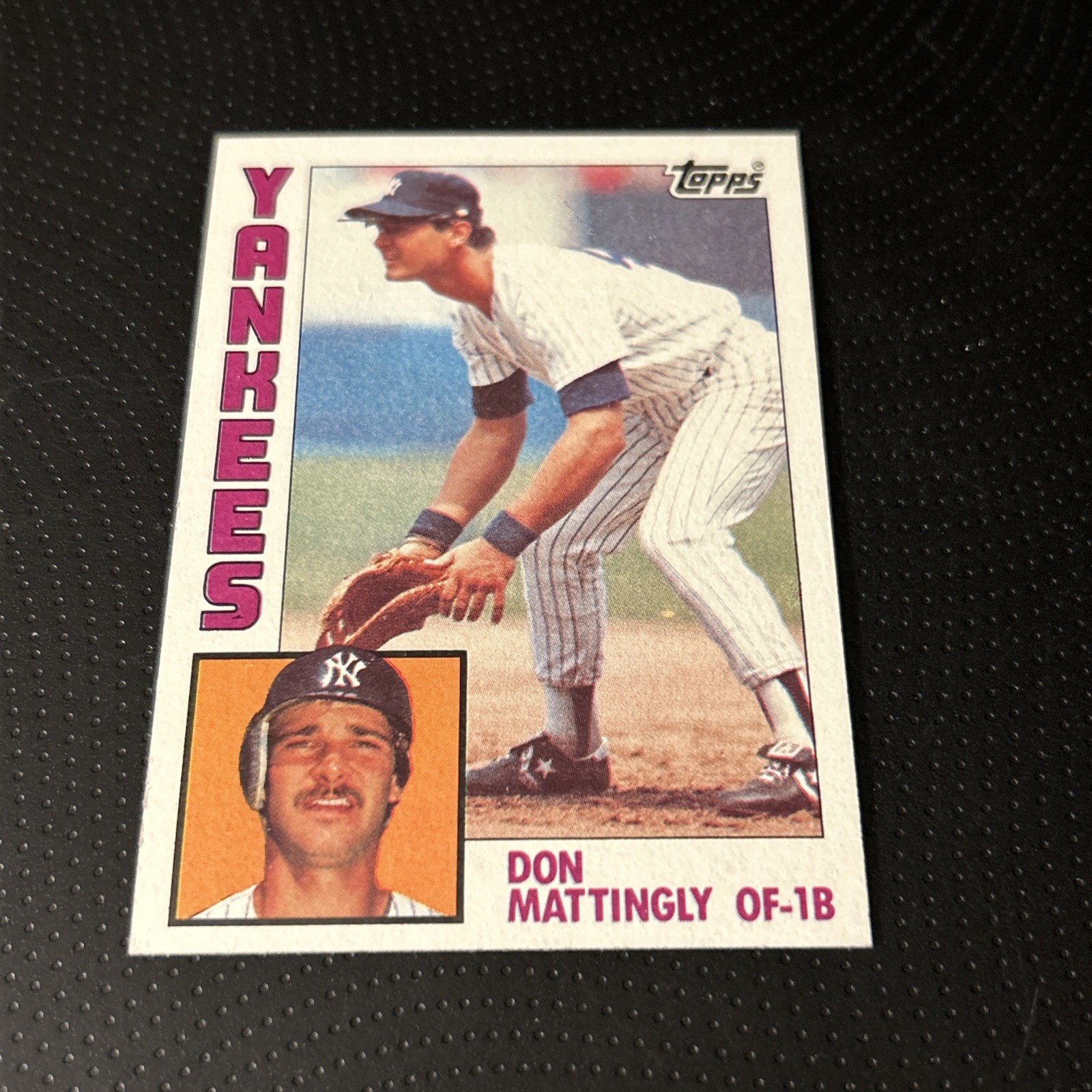 Don Mattingly Rookie Card. 1984 Topps #8. Key Card, Must Have. Yankees Legend
