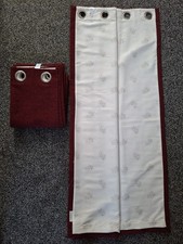 Dunelm Churchgate Boucle Eyelet Curtains 46x54" / 117x137cm