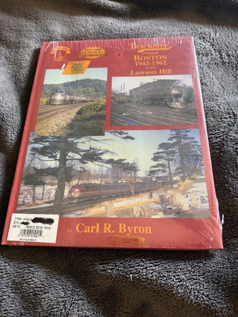 NEW Trackside around Boston with Lawson Hill 1942-62 NYC NH Morning Sun Books