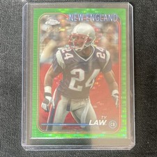 2024 Topps Chrome Ty Law Green Sonar Refractor /99 #123