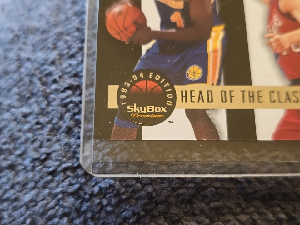 1993-94 SKYBOX HEAD OF THE CLASS TOP NBA DRAFTPICKS /15000 WEBBER HARDAWAY RARE - Image 4 of 4