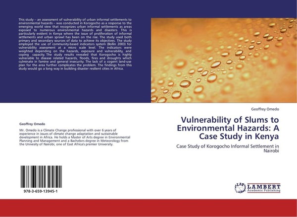 Vulnerability Of Slums To Environmental Hazards: A Case Study In Kenya Geoffrey-image