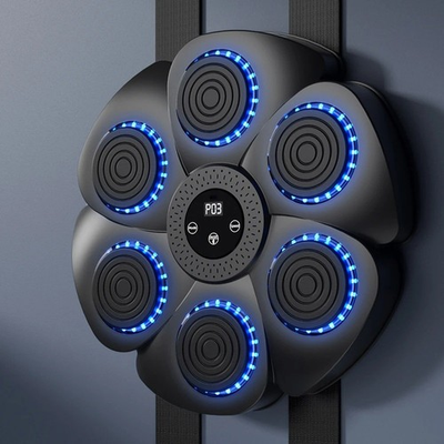 #ad Music Boxing Machine LED Reaction Wall Target Bluetooth Smart Home Workout AU $69.00