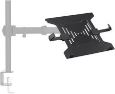 Laptop Holder Attachment for Desk Mounts - Ideal for Work, Home, Office Laptops,