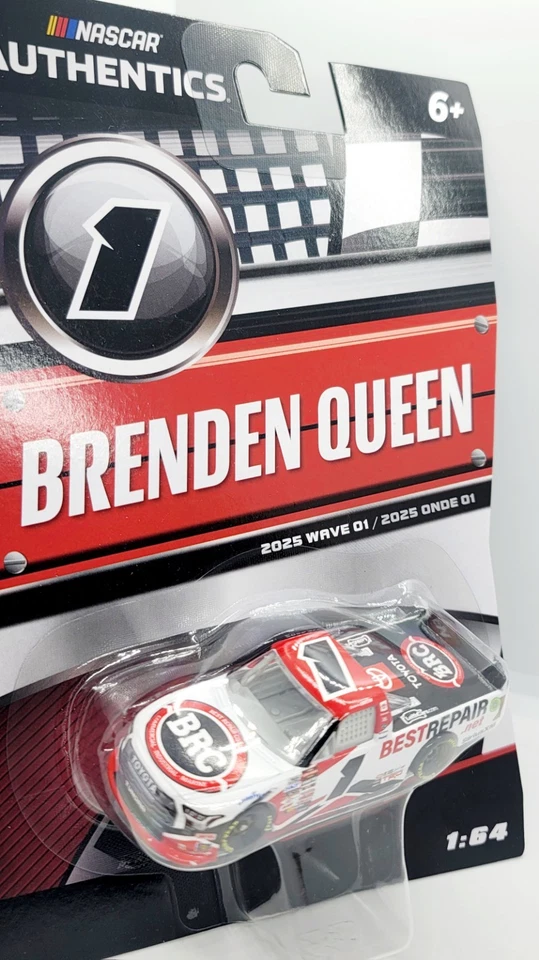 Camión de carreras de juguete Nascar Authentics Brenden Butterbean Queen 2025 1/64 Wave 1 nuevo  Foto 3 de 4