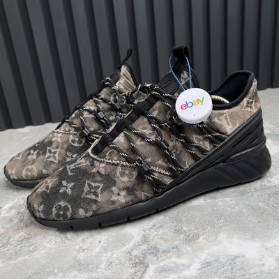 Louis Vuitton Fastlane Monogram Sneaker Schwarz Denim 8 LV oder 9 US oder 42 EUR