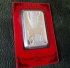 Pamp Suisse 1 Oz 999 Silver Bar in Assay 2014 Year of the Horse