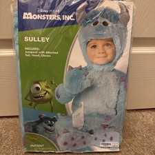 NIP Disney Sulley Sully Monsters Inc dress-up Costume Disney Baby 12-18 Months