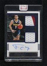 2020 Panini One and One Rookie Dual Jersey Blue 1/49 Facundo Campazzo Auto 10no