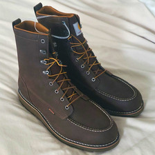 Carhartt Men's Brown Work Boots 14 Wide FW8003-M ASTM F2892-18 EH SR