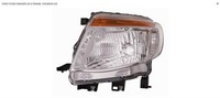 Scheinwerfer Rechts Ford Ranger 2012-2016 H4 Chromierter Reflektor