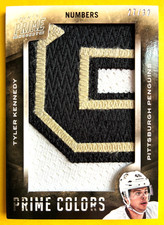 2013-14 Panini Prime Prime Colors #TKE Tyler Kennedy Jumbo NUMBERS Patch #27/32