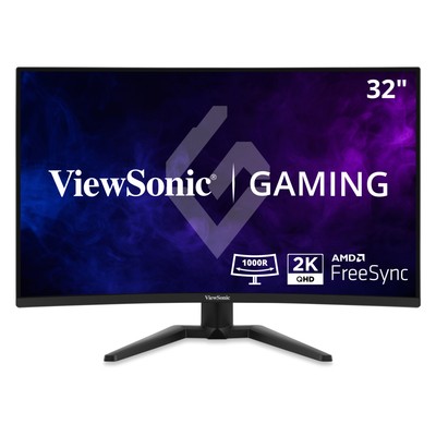 ViewSonic VX3228C-2K 32'' 1440p Curved Gaming Monitor w/ 1ms, 180Hz, FreeSync