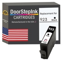 DoorStepInk Compatible Ink Cartridges for HP 923 Black-USA