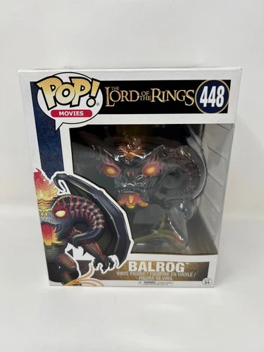 Funko POP! Movies Lord of the Rings Balrog Supersized #448 NOT MINT