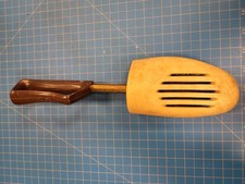 Vintage Shoe Stretcher Shaper Expander Adjustable Wood Metal Handle Tool