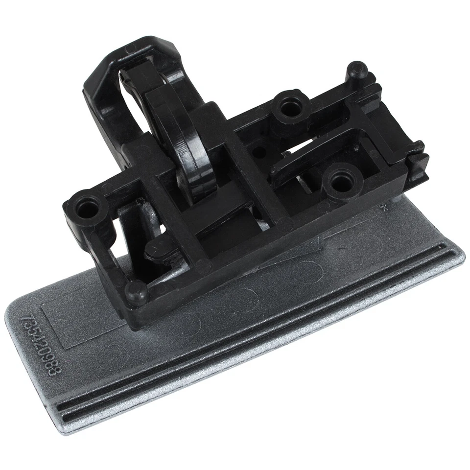 MANIGLIA VANO PORTAOGGETTI ARGENTO PER FIAT GRANDE PUNTO 05- LINEA 06- PUNTO - Immagine 2 di 2