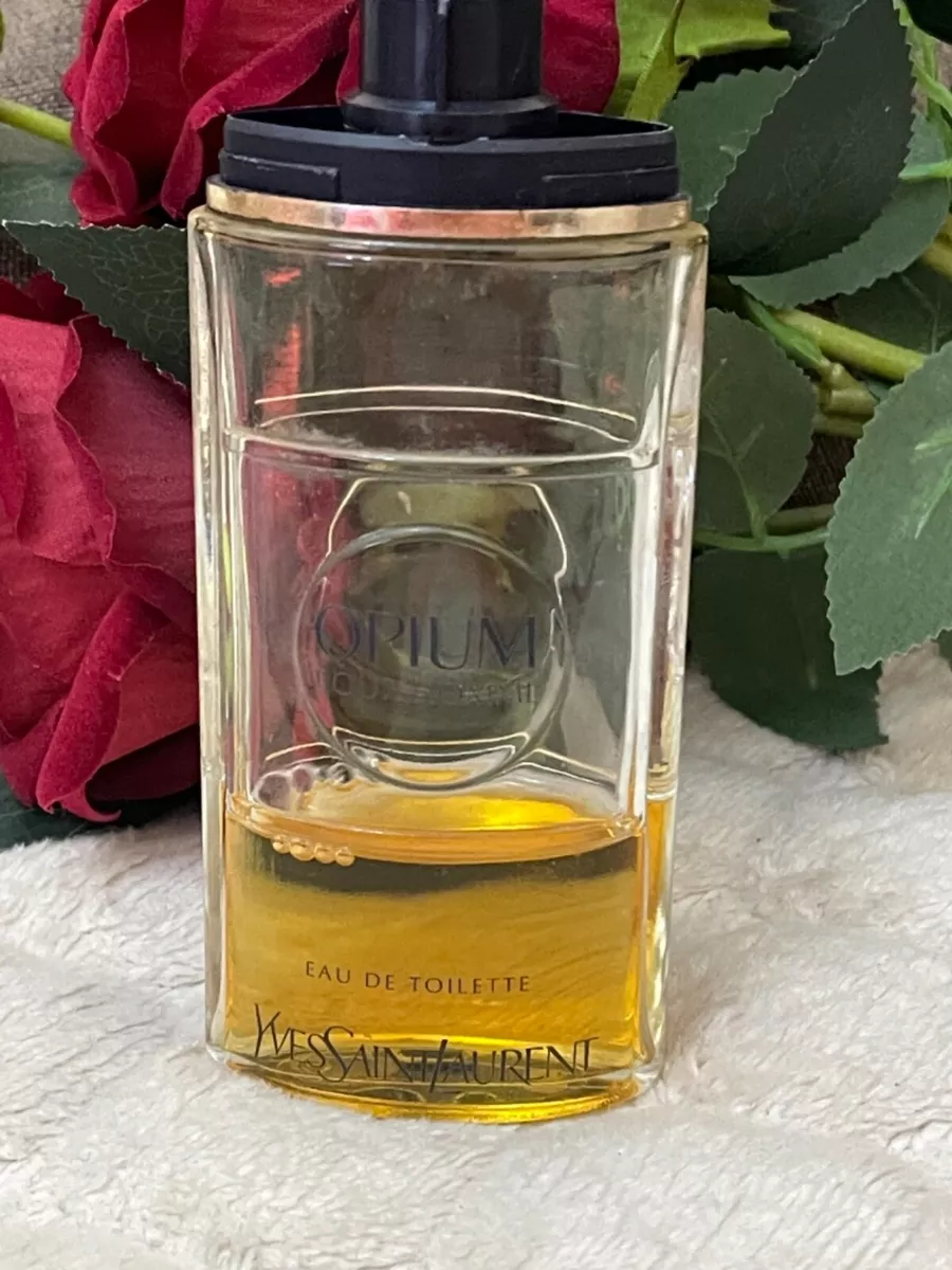 Vintage Ysl yves saint laurent OPIUM pour homme EDT 30 ml left splash men