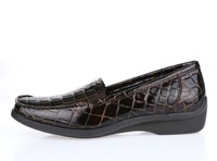 Aravon Balance Whitney 226229 Brown Crocodile Print Loafers Sz. 8.5 B on sale Aravon Balance Whitney 226229 Brown Crocodile Print Loafers Sz. 8.5 B on sale