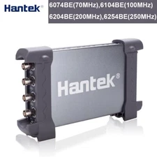 HANTEK 6104BE 6204BE 6254BE 100Mhz 200MHz 250MHz USB PC Automotive Diagnostic