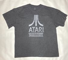 2012 Atari Entertainment Technologies Short-Sleeve Gray T-Shirt, Men's Pre-Owned